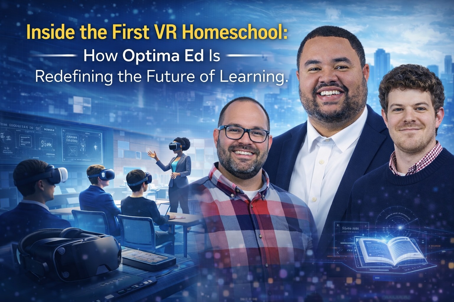 Inside the First VR Homeschool How Optima Ed Is Redefining the Future of Learning
